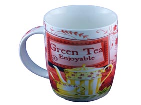 Kubek porcelanowy Green Tea