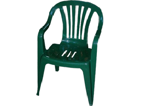 Krzesło ogrodowe zielone
